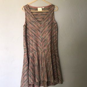 Maeve pink knit dress from Anthropologie.